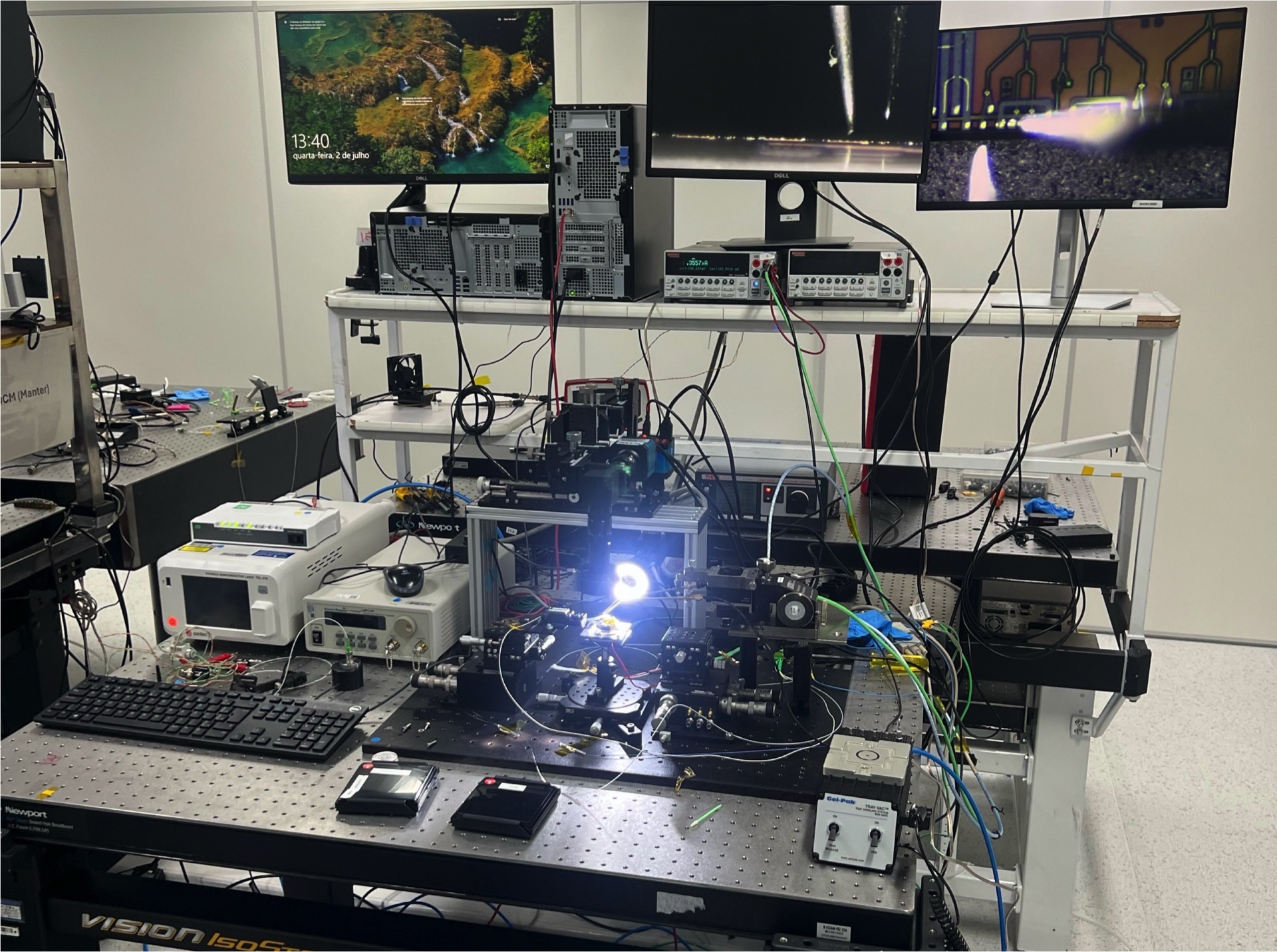 Estações de Alinhamento Óptico — HwIT