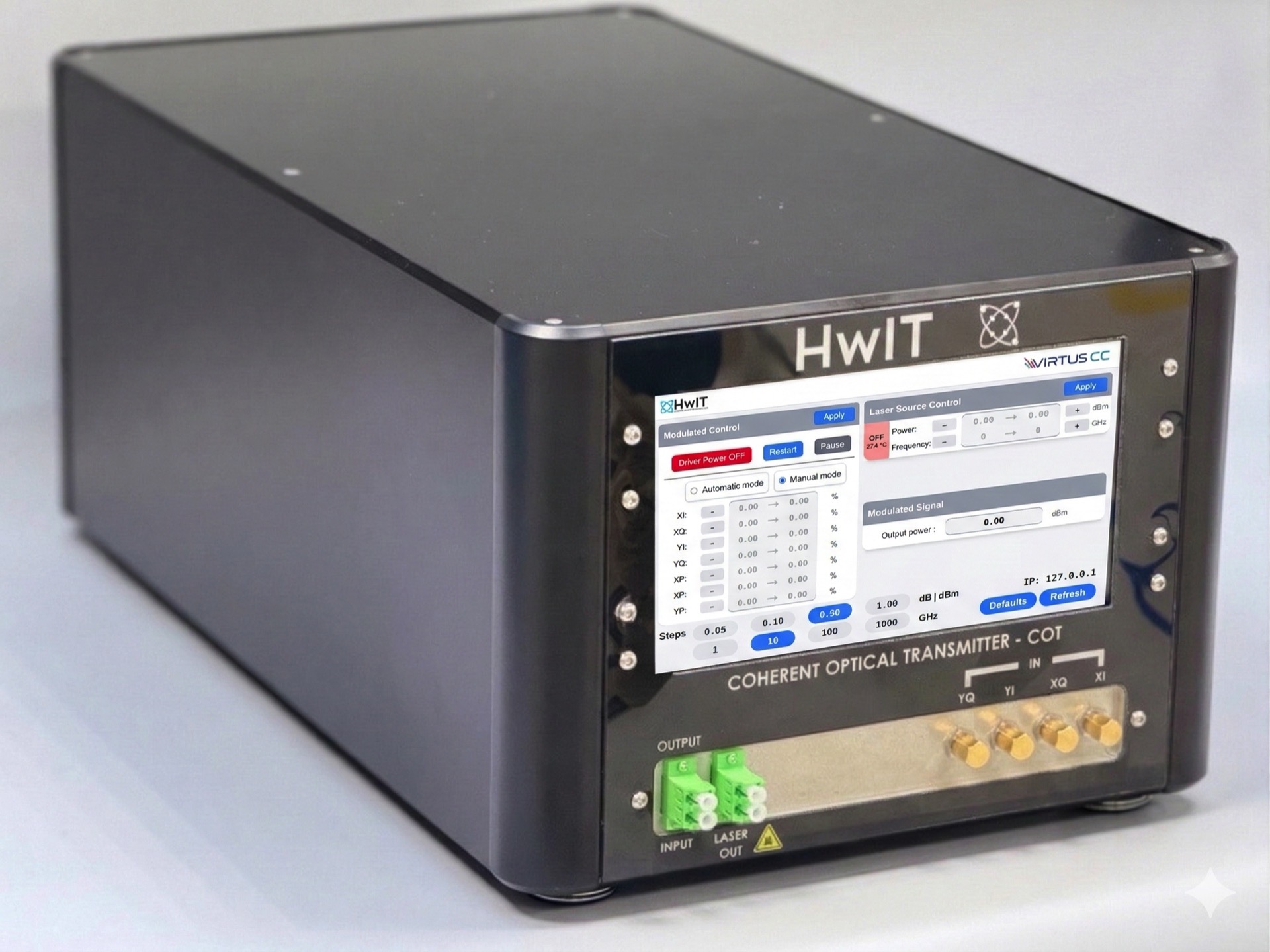 COT / COR / LBT — Transmissor Coerente